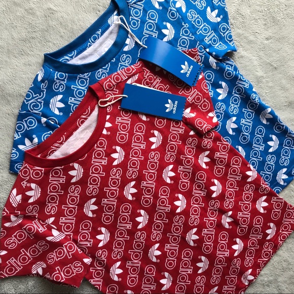 adidas Other - NWT Adidas Originals Spellout Logo Tee Bundle Lot